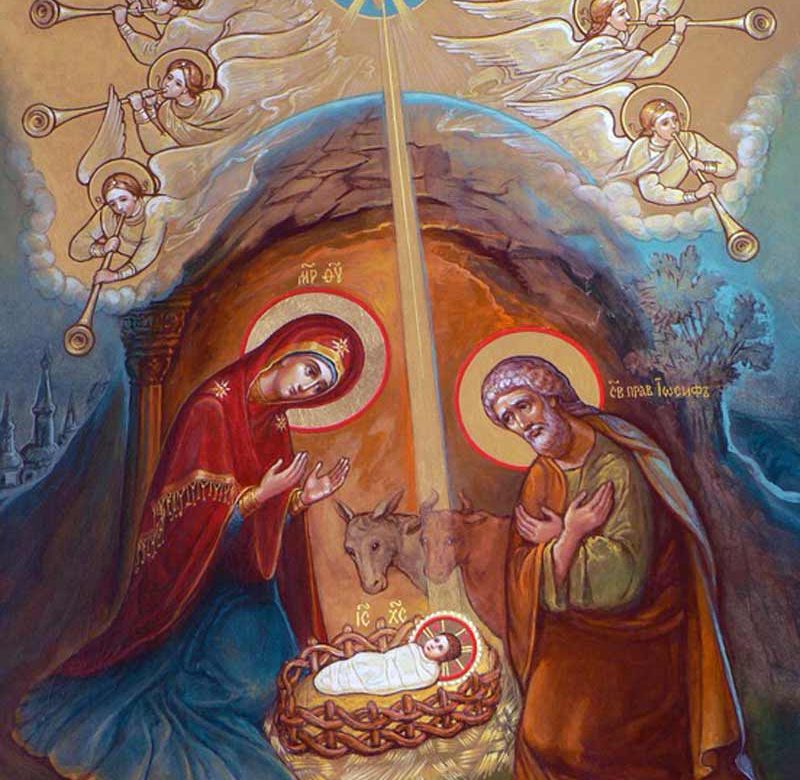 Рождество Христово фотография иконы